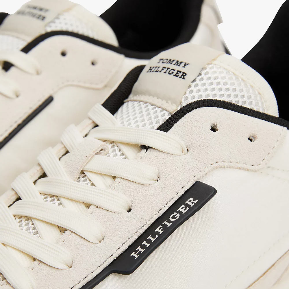 Retro Nylon Runner - Ivory