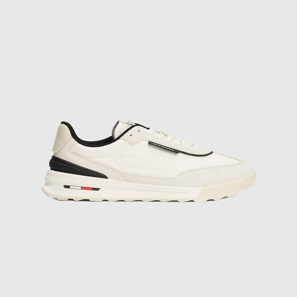 Tommy Hilfiger Retro Nylon Runner - Ivory |ThirdBaseUrban