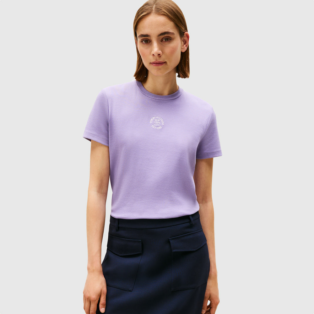 Tommy Hilfiger Regular T-Shirt - Lavender |ThirdBaseUrban