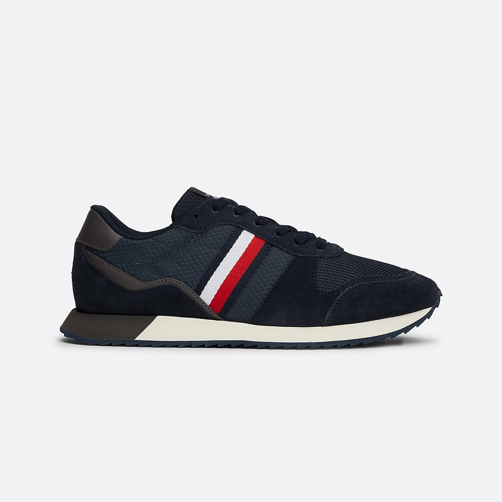 Runner Evo Mix Block Sneaker - Navy