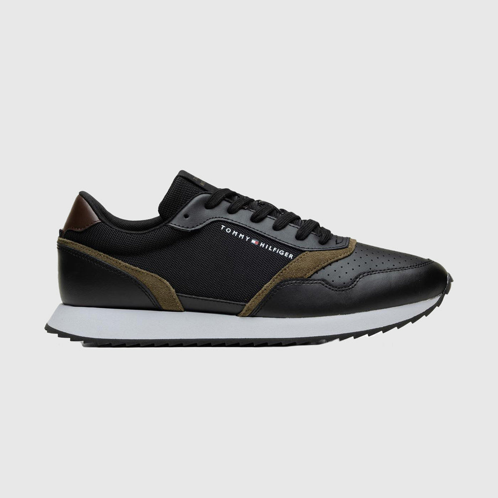 Tommy Hilfiger Evo Seasonal Runner - Black Multi |ThirdBaseUrban