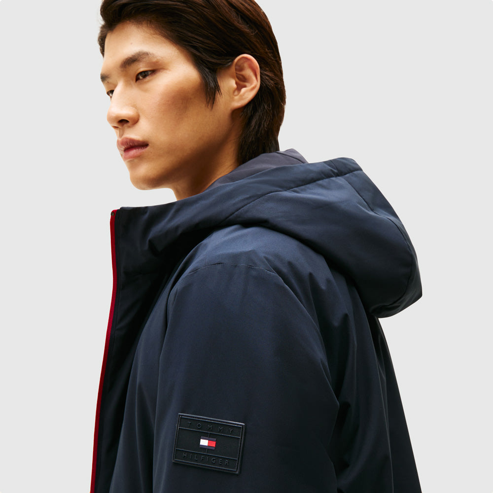 Hooded Jacket - Navy