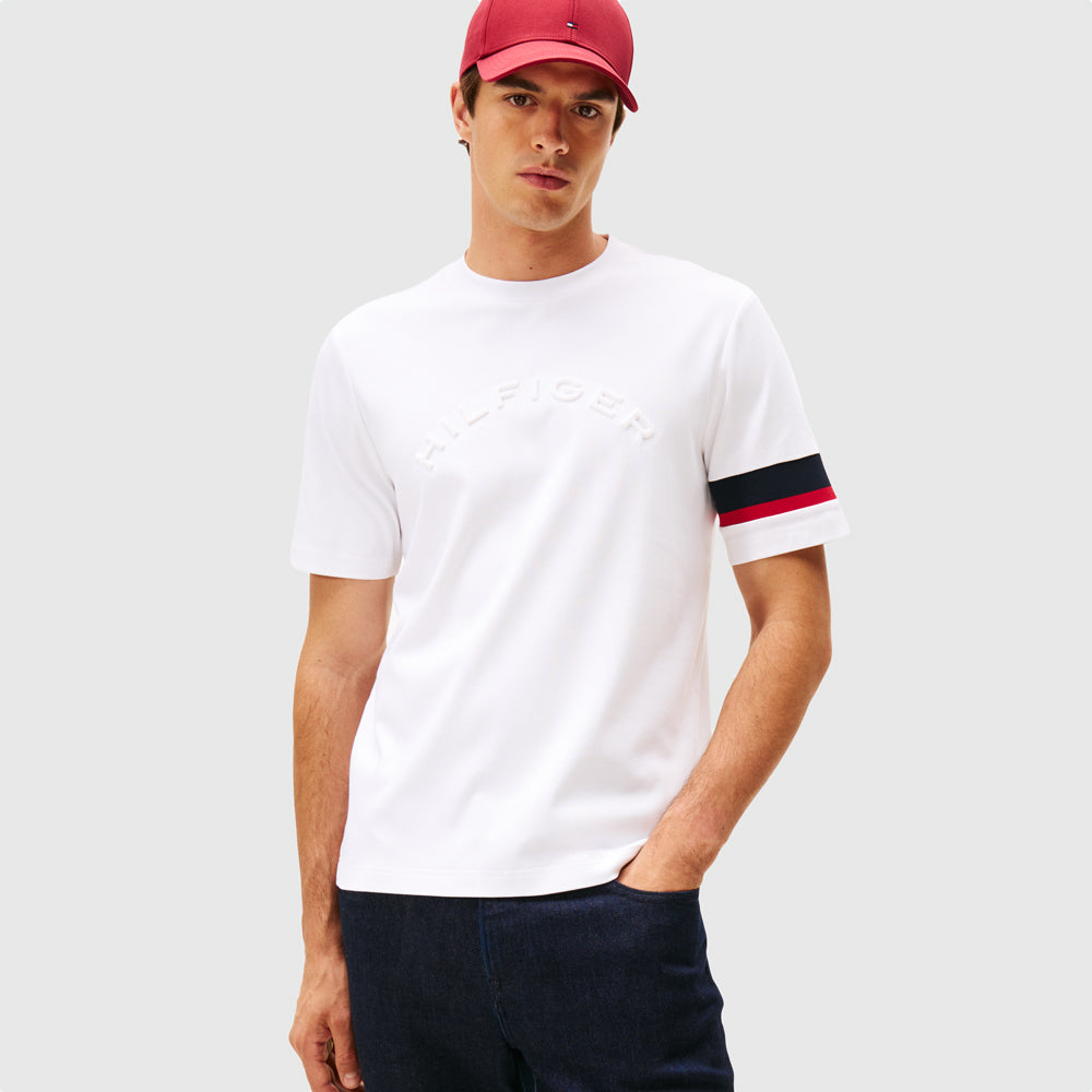Tommy Hilfiger Insert T-Shirt - White |ThirdBaseUrban
