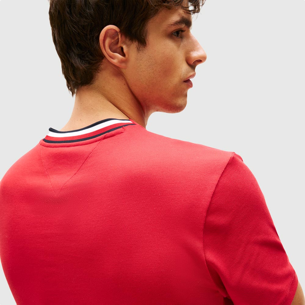 Pique T-Shirt - Red