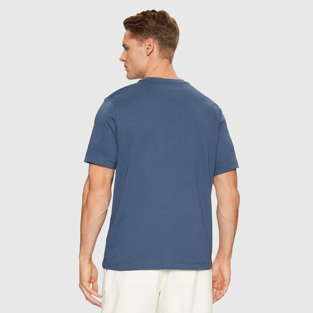 Script Logo T-Shirt - Steel Blue
