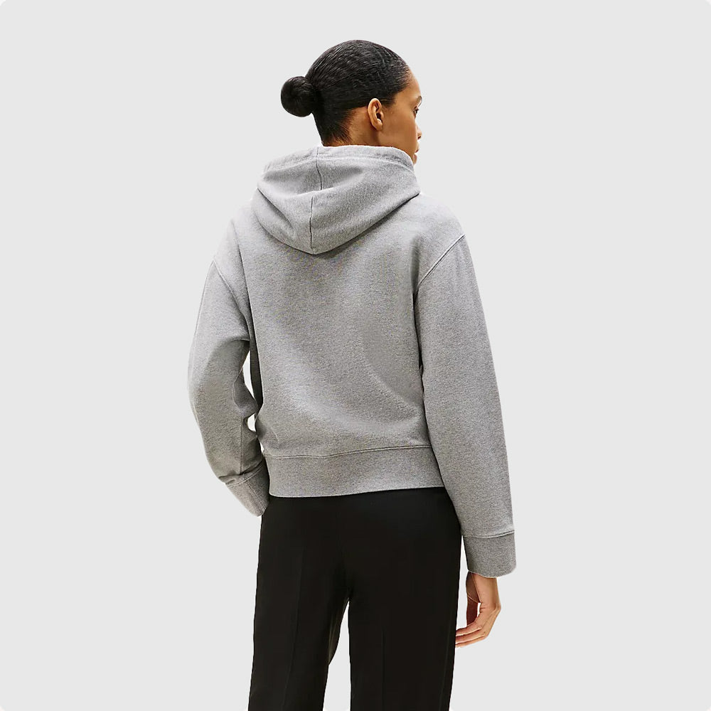 Script Terry Hoodie - Grey Heather