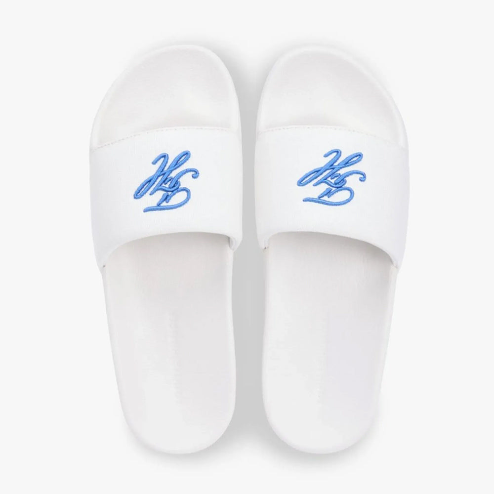 Tommy Hilfiger Script Pool Slide - Ecru