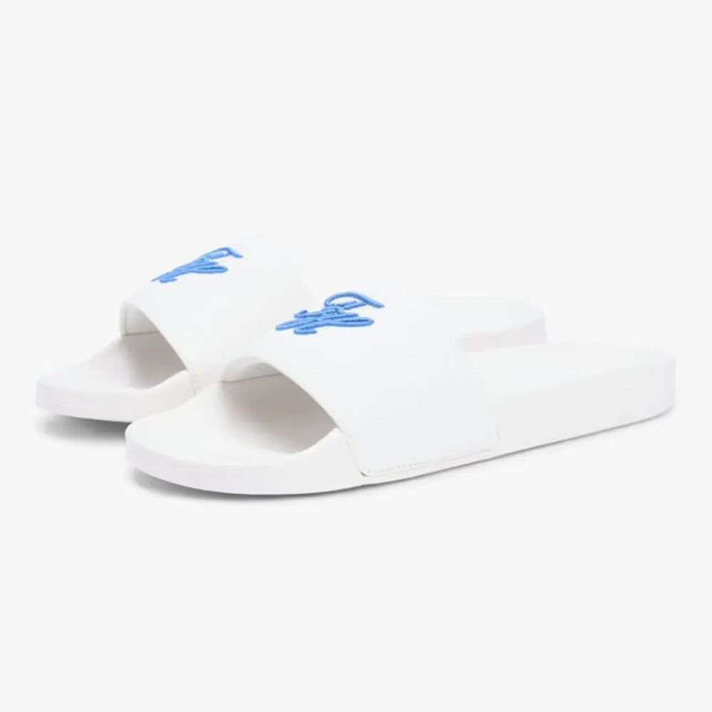 Tommy Hilfiger Script Pool Slide - Ecru