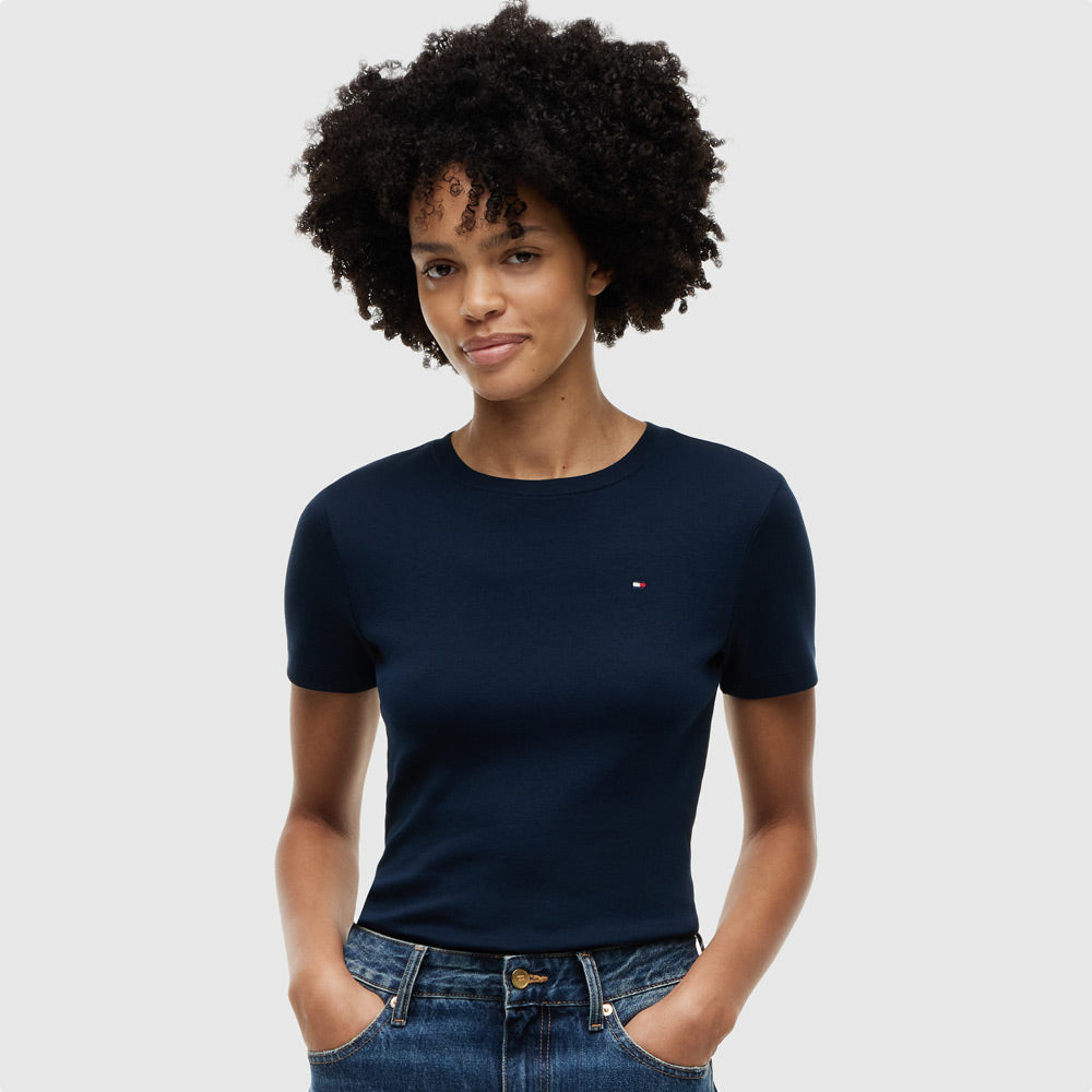 Tommy Hilfiger Slim Cody T-Shirt - Navy |ThirdBaseUrban