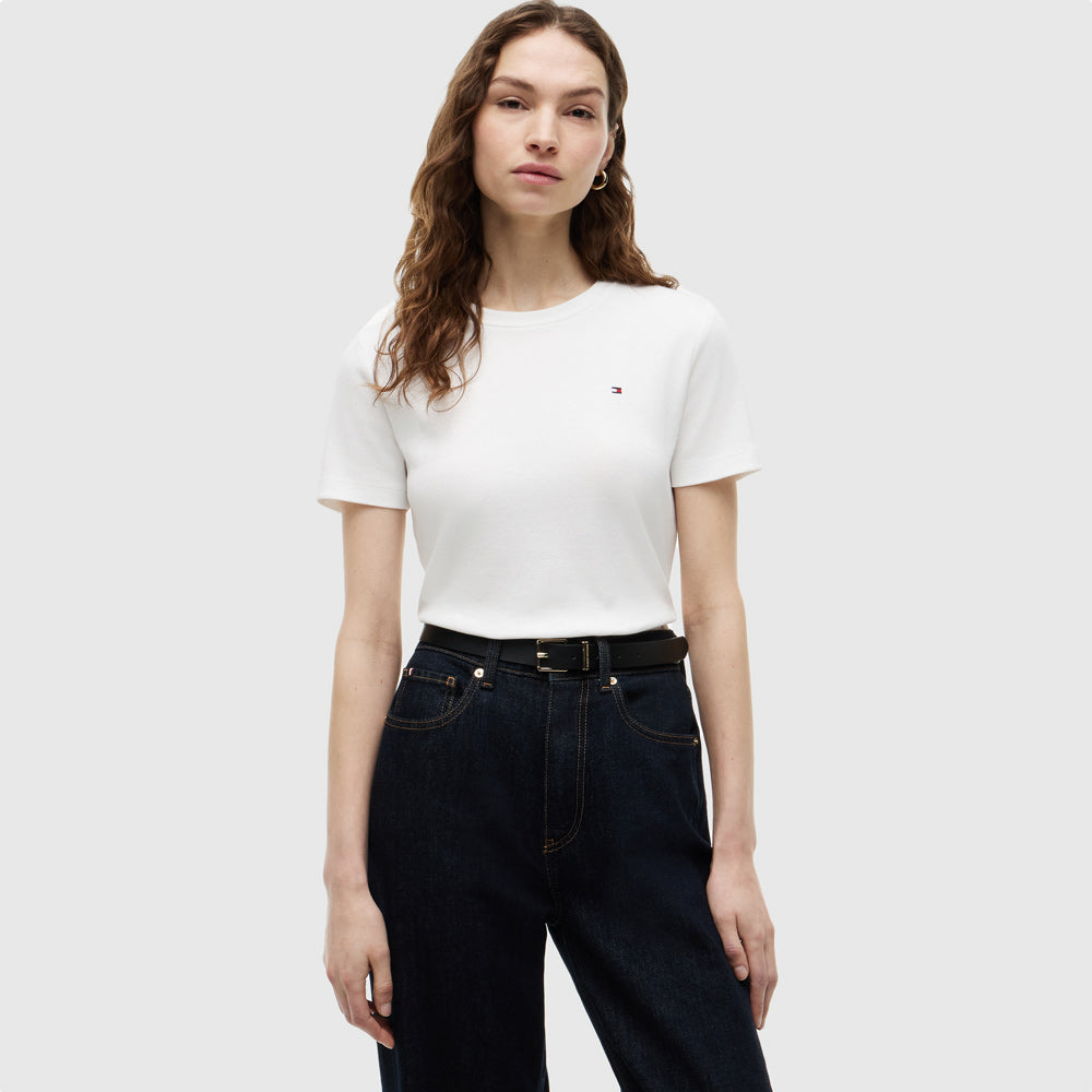 Tommy Hilfiger Slim Cody T-Shirt - Ecru |ThirdBaseUrban