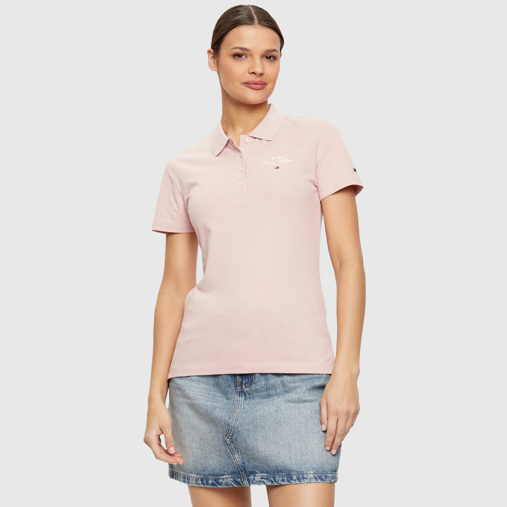 Tommy Hilfiger Script Golfer - Blush Pink |ThirdBaseUrban