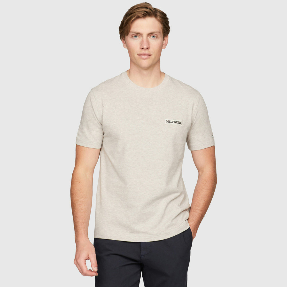 Tommy Hilfiger Monotype T-Shirt - Grey Heather |ThirdBaseUrban