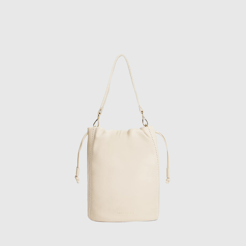 Tommy Hilfiger Summer Bucket Handbag - Beige |ThirdBaseUrban