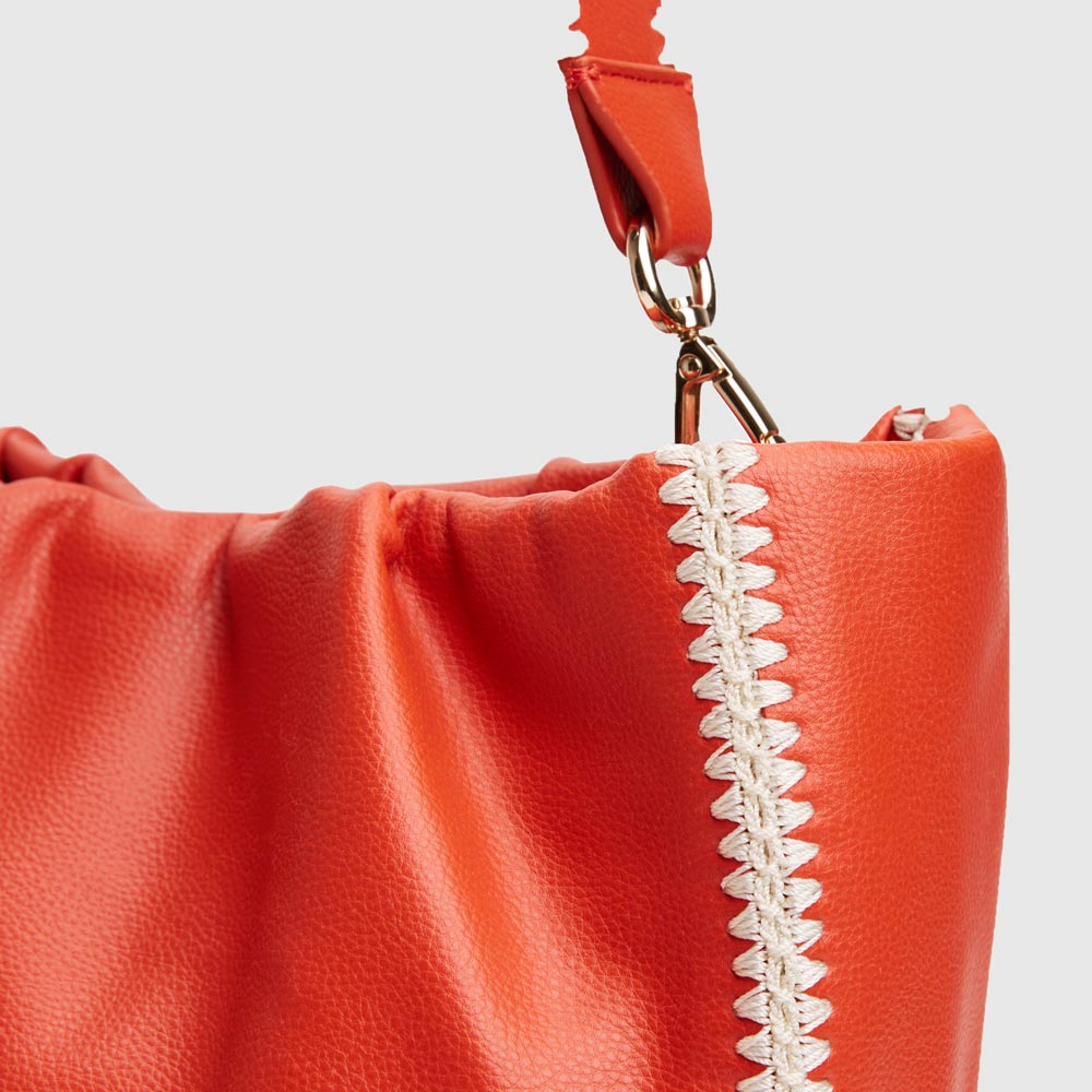 Summer Bucket Handbag - Orange
