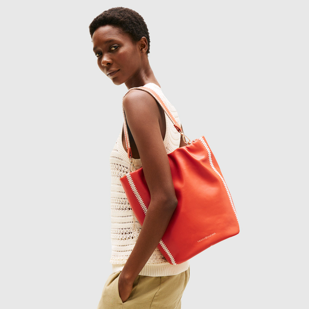 Summer Bucket Handbag - Orange