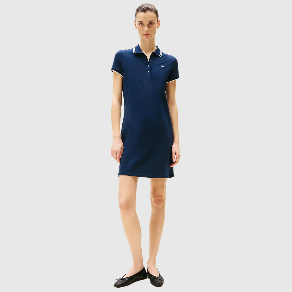 Sporty Golfer Dress - Navy