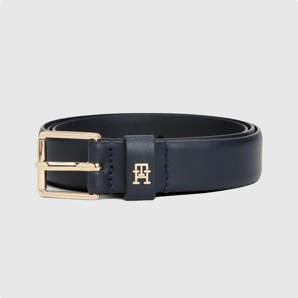 Tommy Hilfiger Square 2.5 Belt - Navy |ThirdBaseUrban