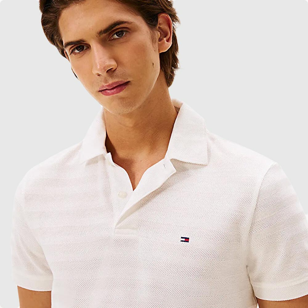 Herringbone Golfer - Ecru