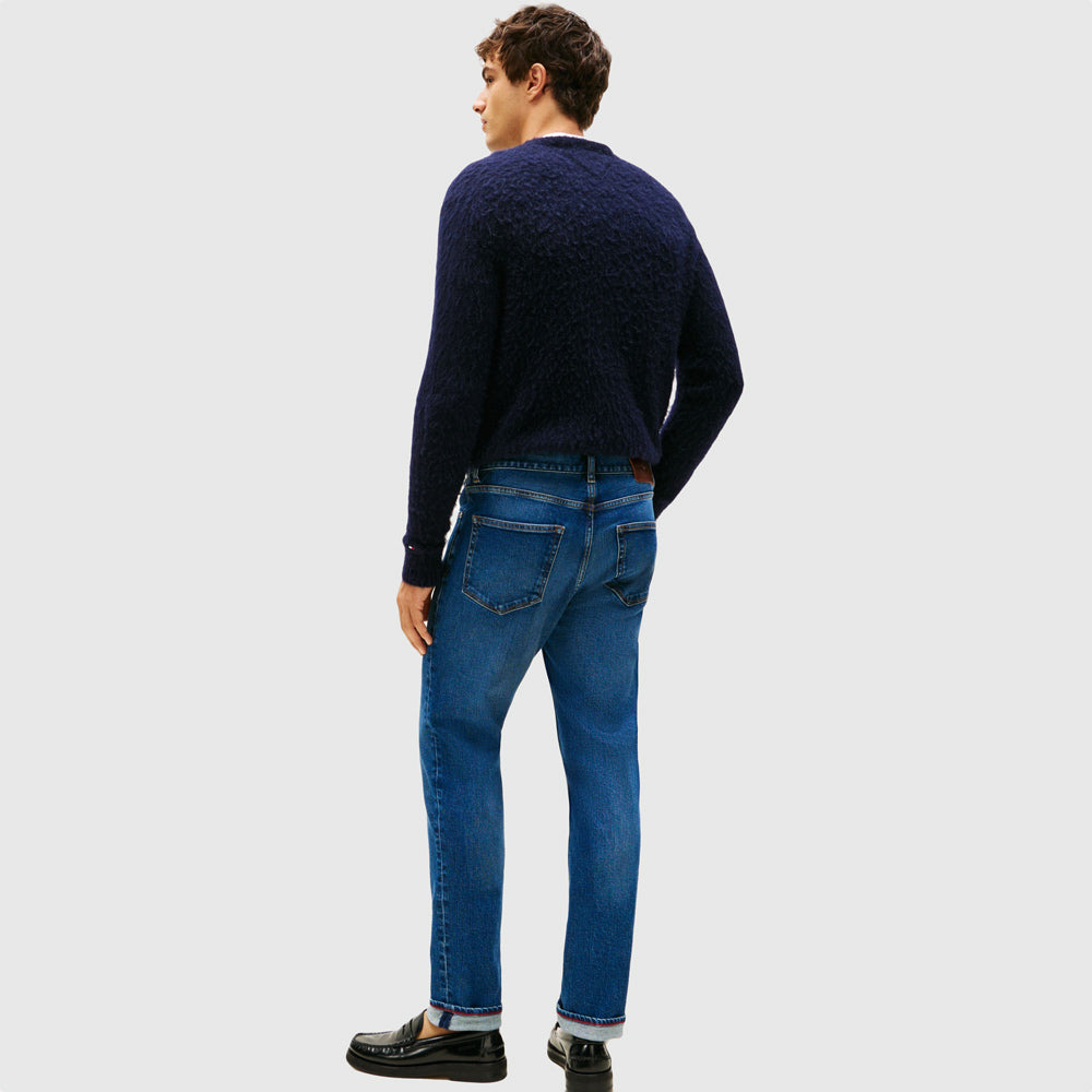 Straight Denton Jeans - Denim Medium