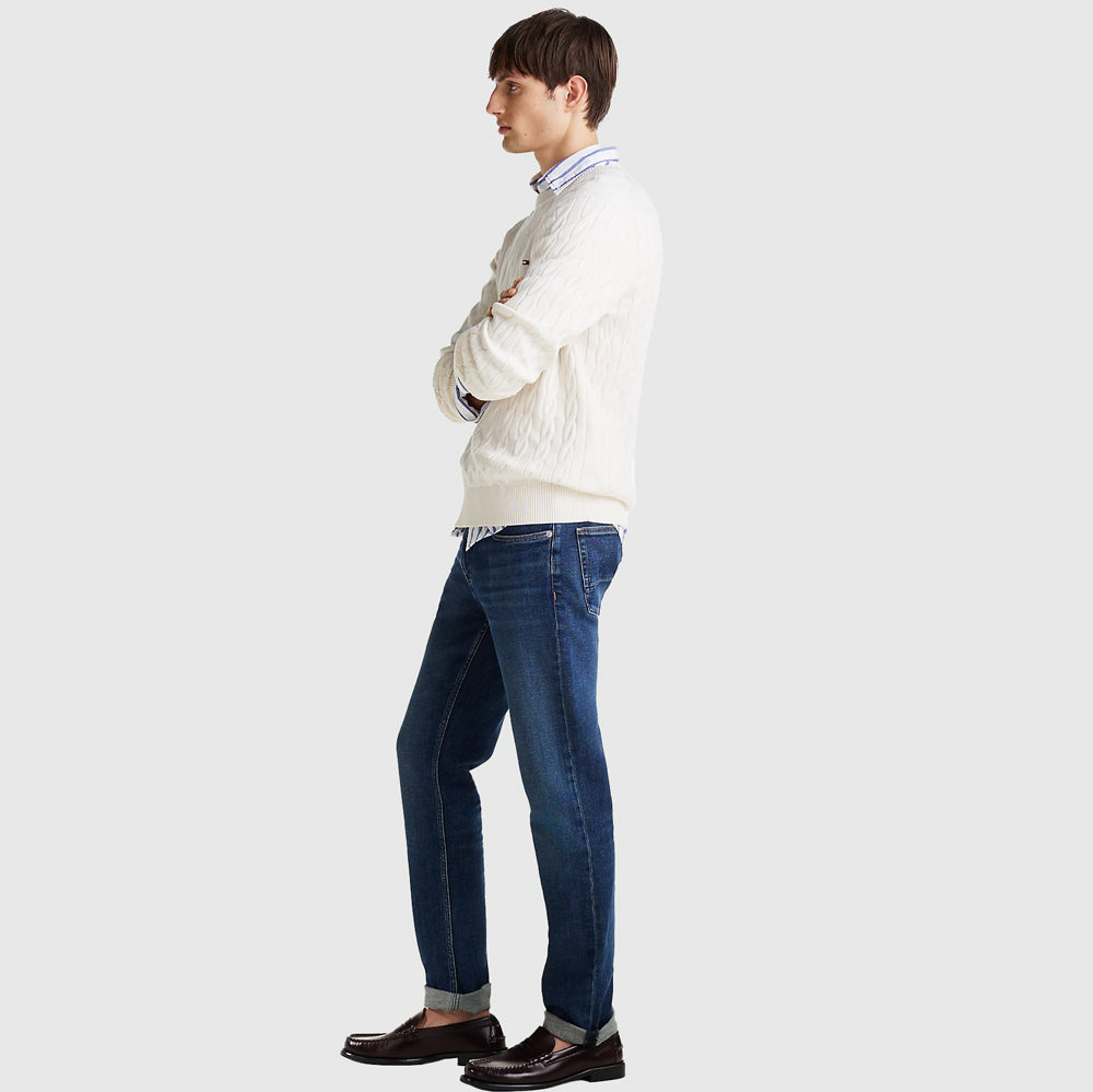 Straight Denton Jeans - Denim Light