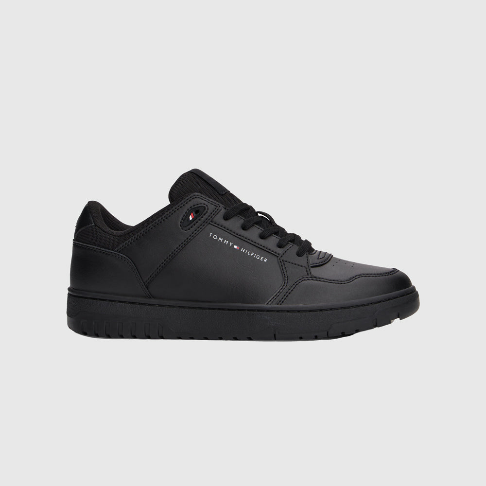 Tommy Hilfiger Basket Core Sneaker - Black |ThirdBaseUrban