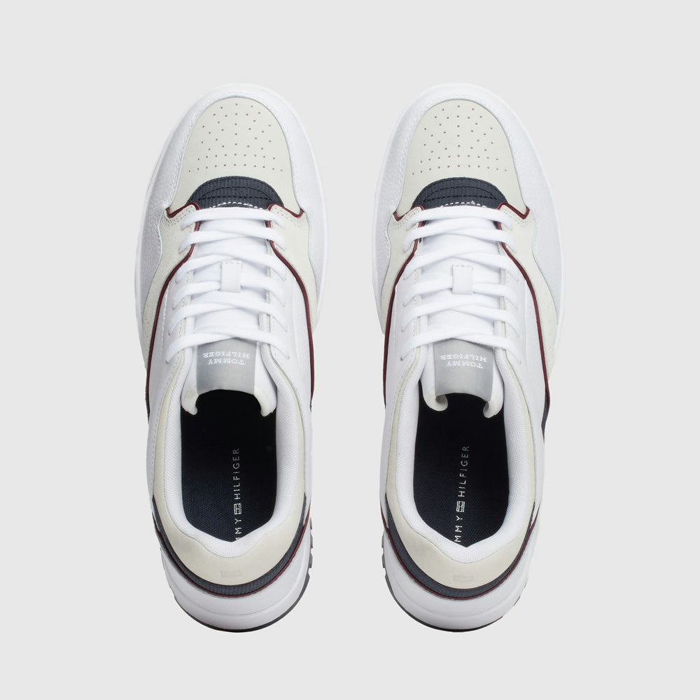 Modern Street Leather Sneaker - White