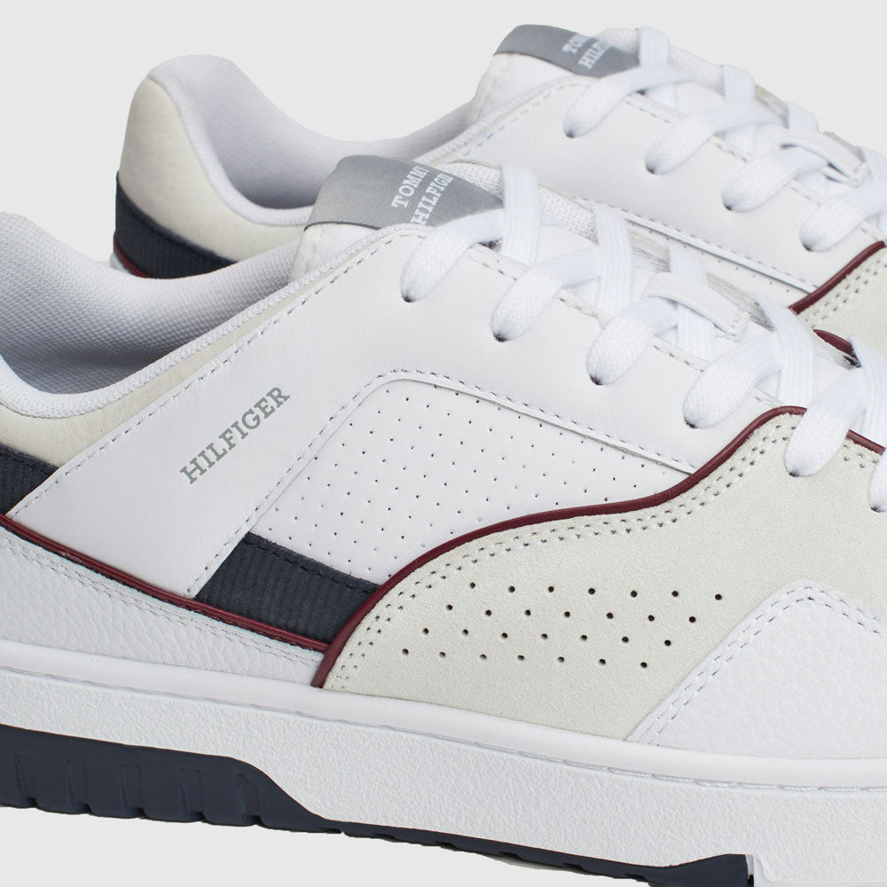 Modern Street Leather Sneaker - White