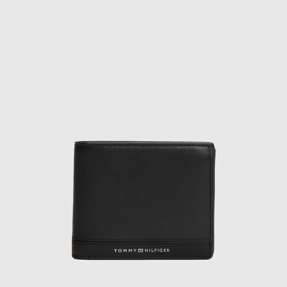 Tommy Hilfiger Business Leather Wallet - Black |ThirdBaseUrban