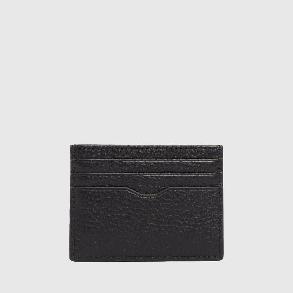 Leather Card Holder - Black