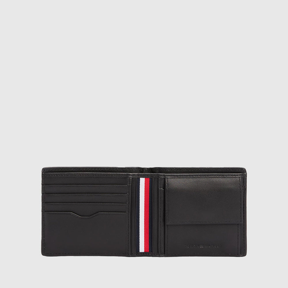 Leather Bidfold Wallet - Black