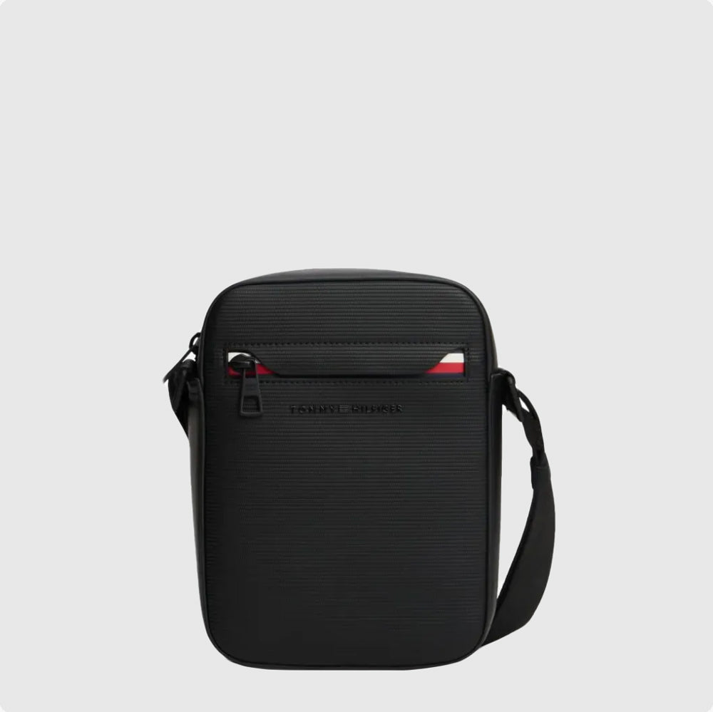 Tommy Hilfiger Corp Mini Reporter - Black |ThirdBaseUrban