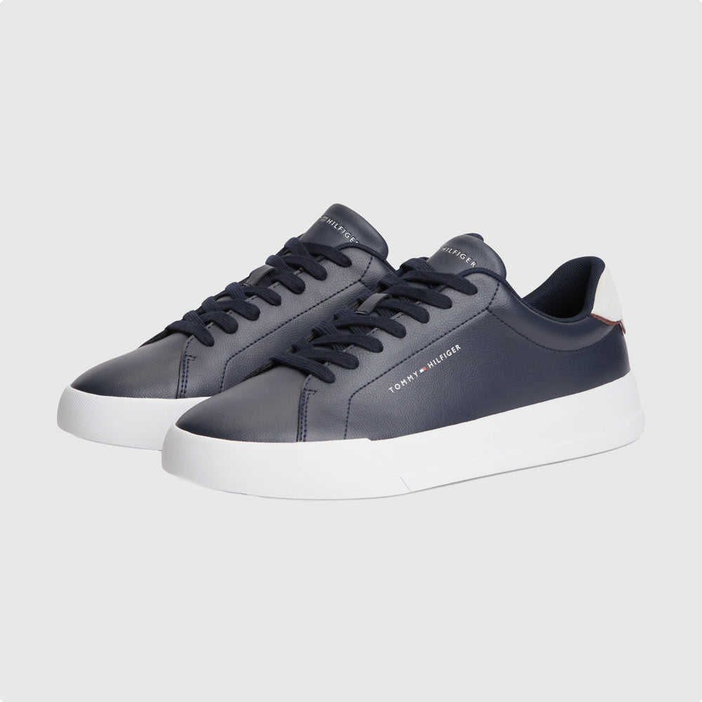 Court Leather Sneaker - Navy