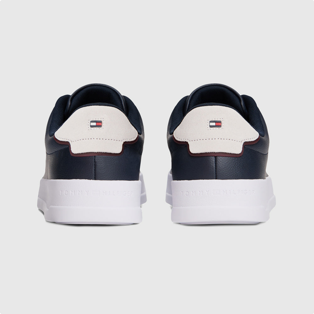 Court Leather Sneaker - Navy