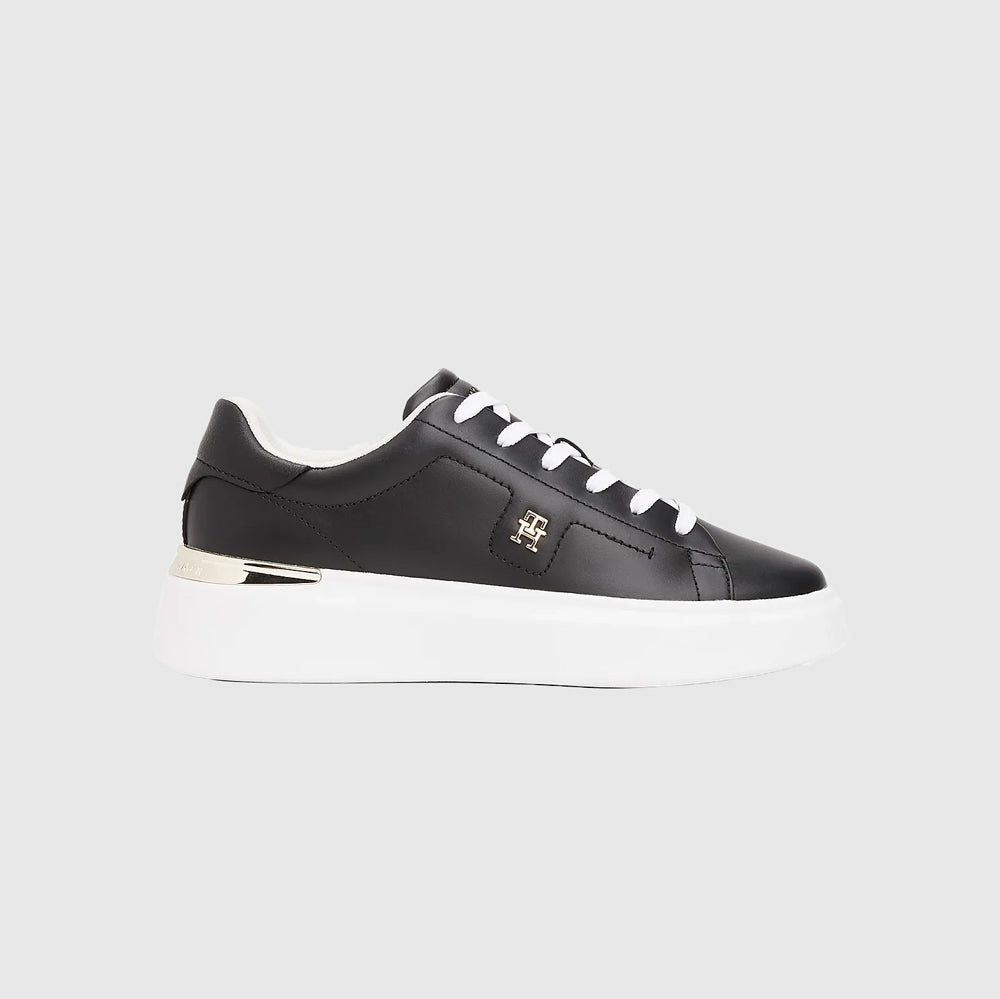Tommy Hilfiger Court Sneaker - Black |ThirdBaseUrban