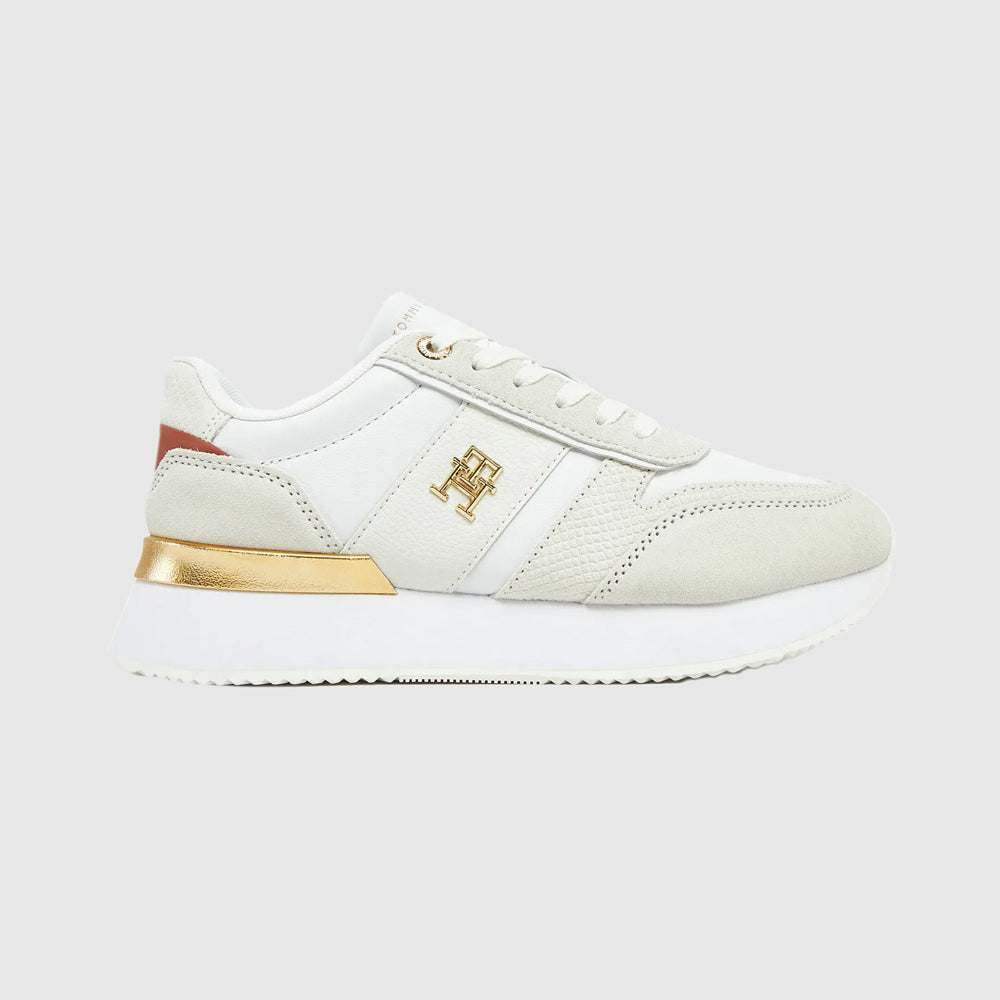 Tommy Hilfiger Fashion Runner - Ecru |ThirdBaseUrban