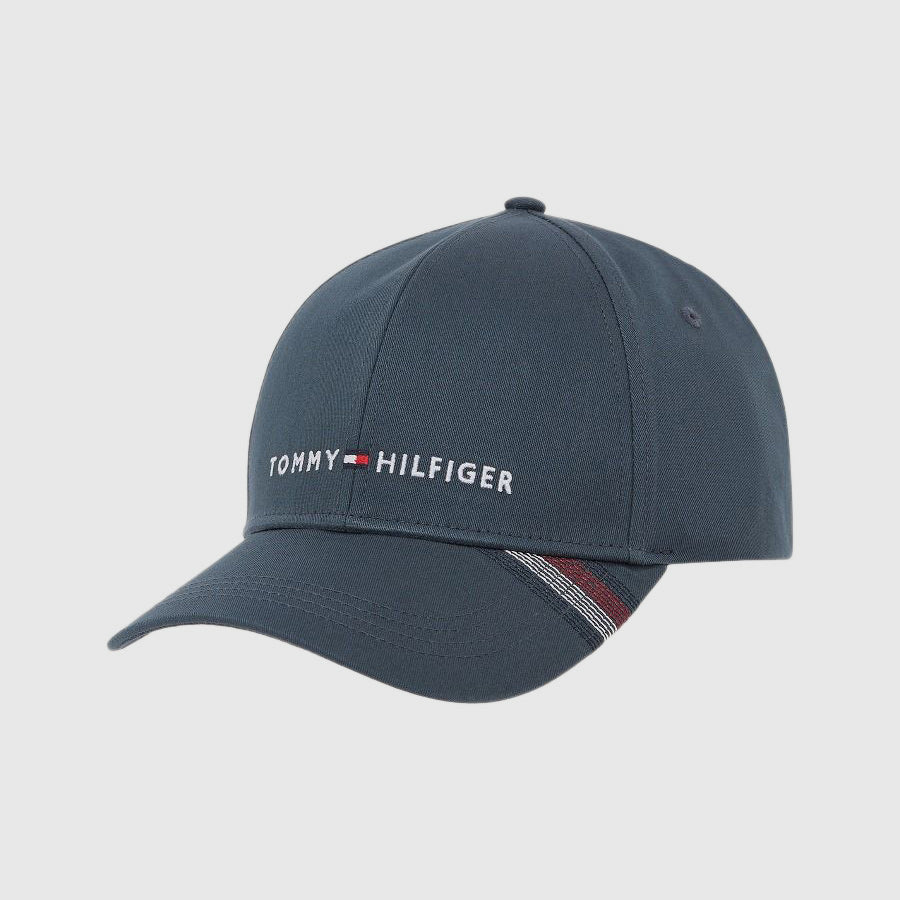 Foundation Cotton 6 Panel Cap - Steel Blue