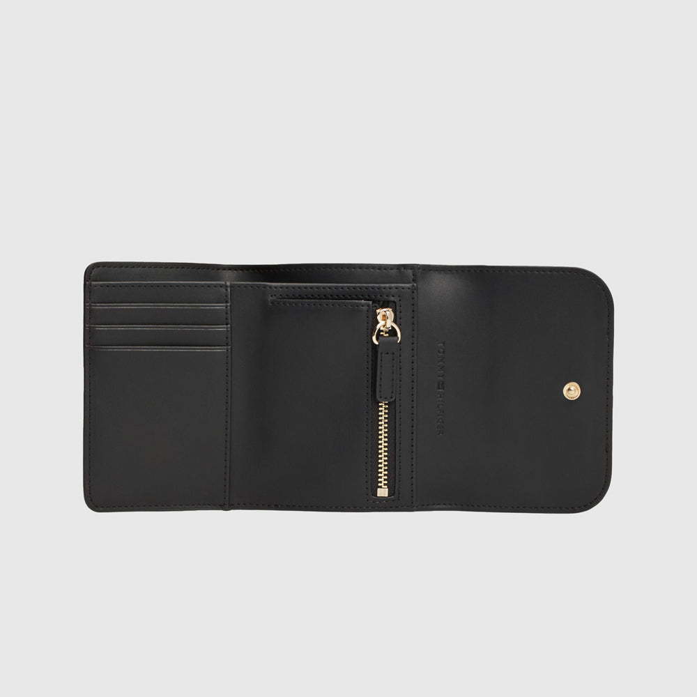 Heritage Flap Wallet - Black