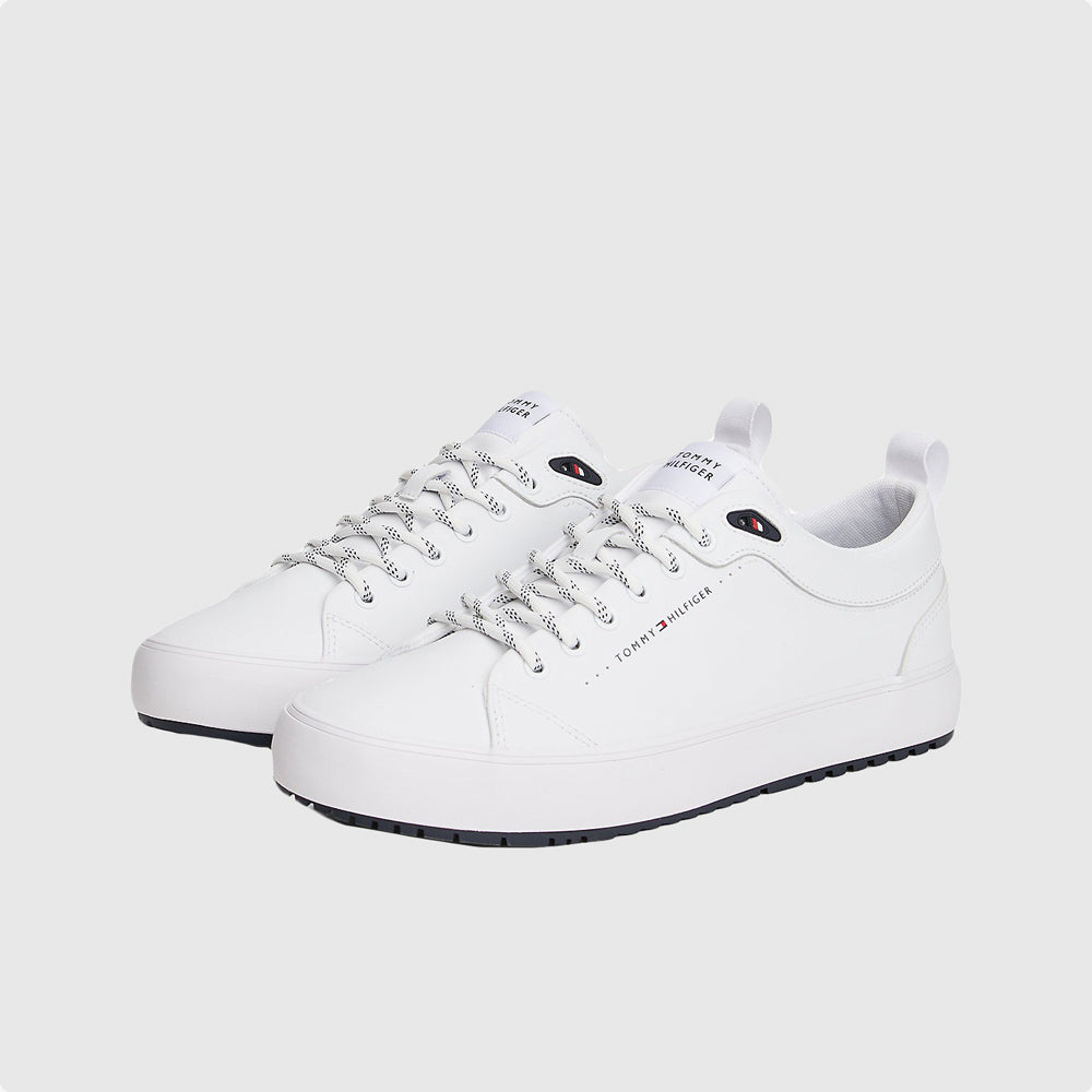 Vulc Core Leather Sneaker - White