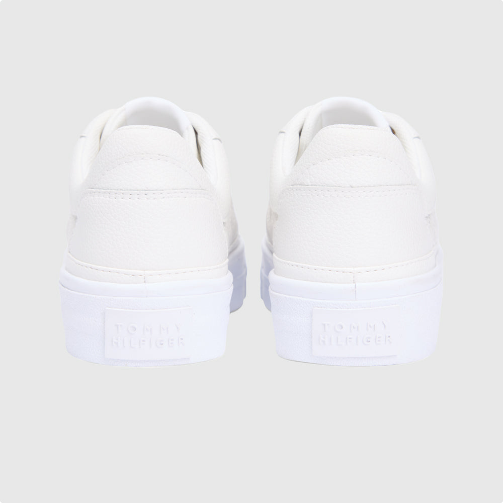 Platform Quilted Sneaker - Ecru