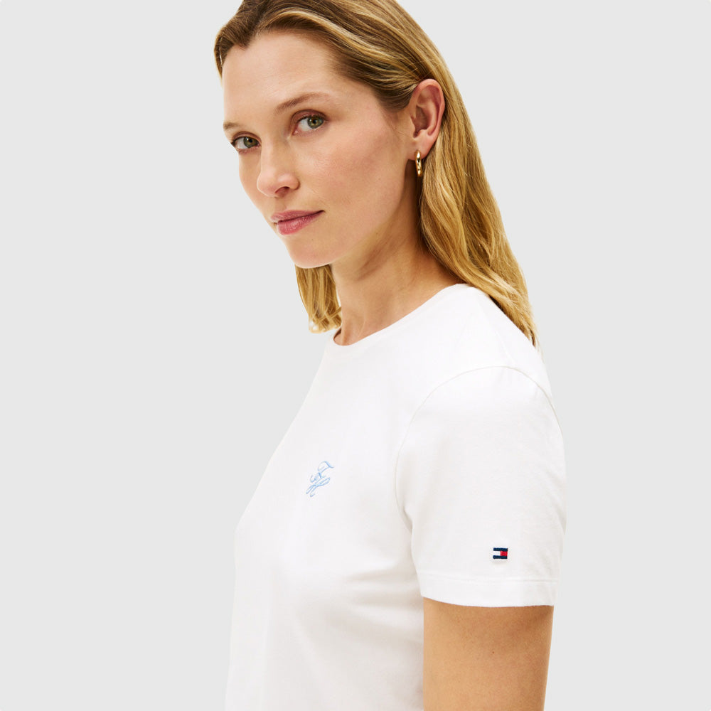 Script T-Shirt - Ecru