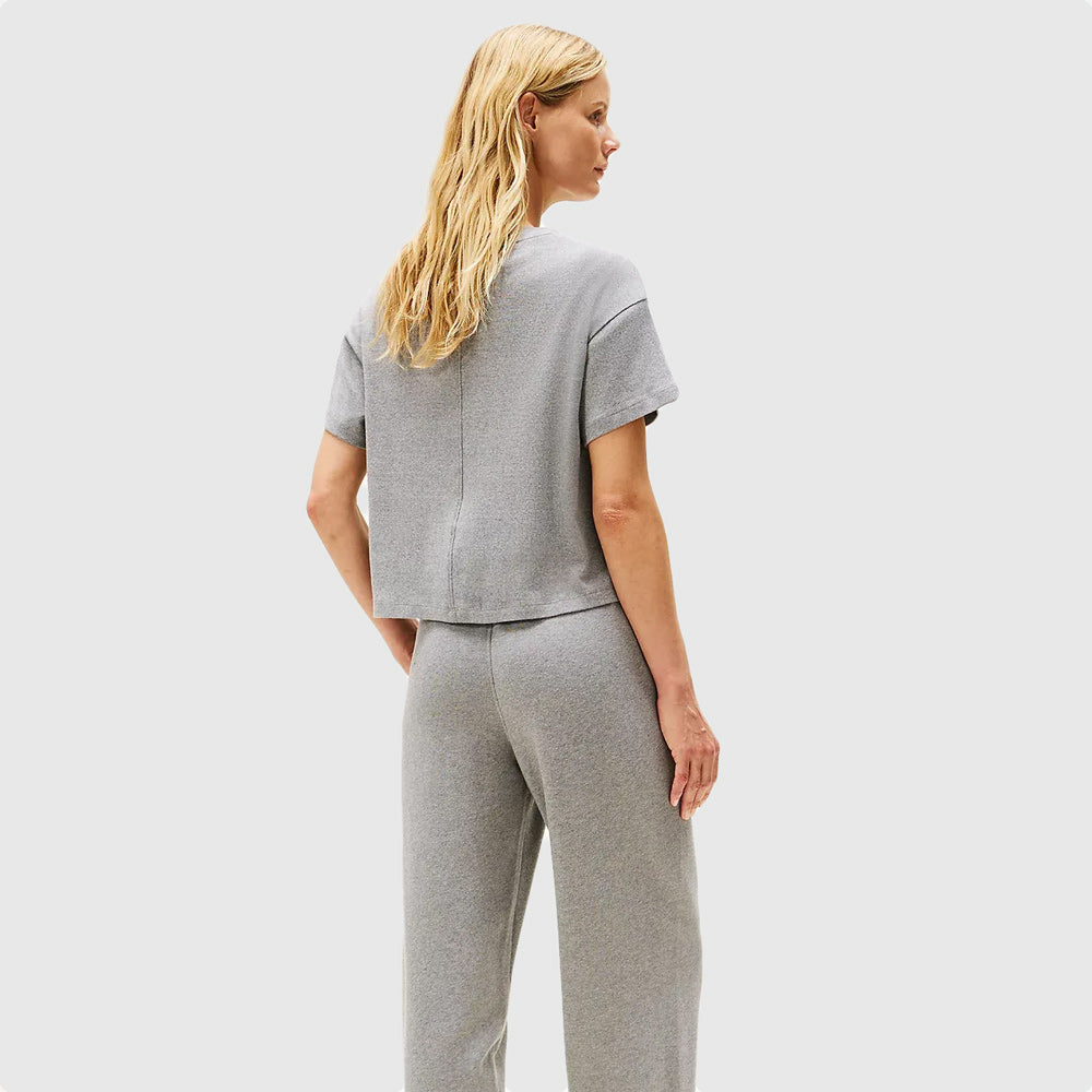 Script T-Shirt - Grey Heather