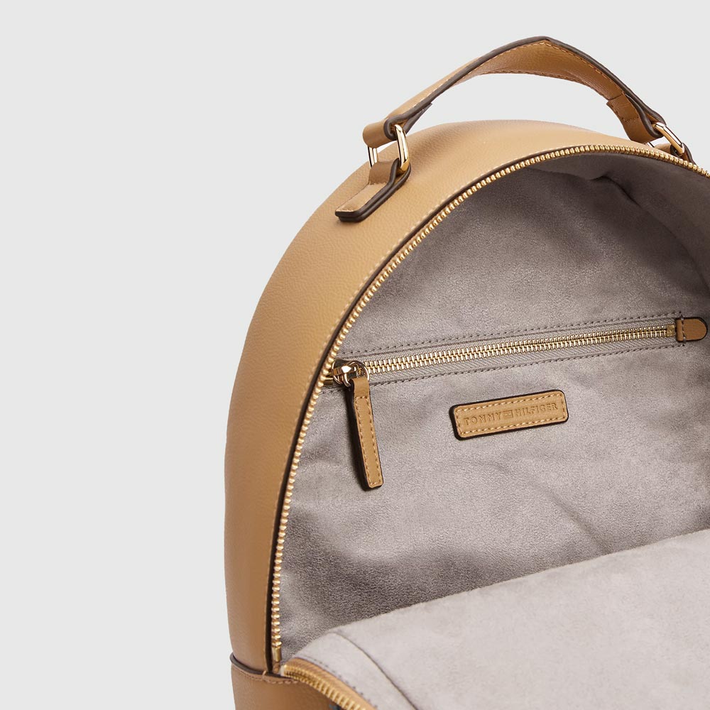 Tommy Hilfiger Soft Logotape Backpack Khaki |ThirdBaseUrban