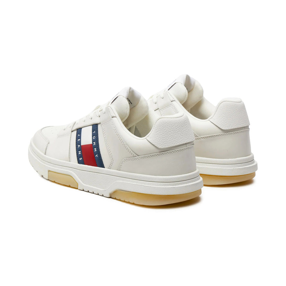 Brooklyn Leather Sneaker - Ecru