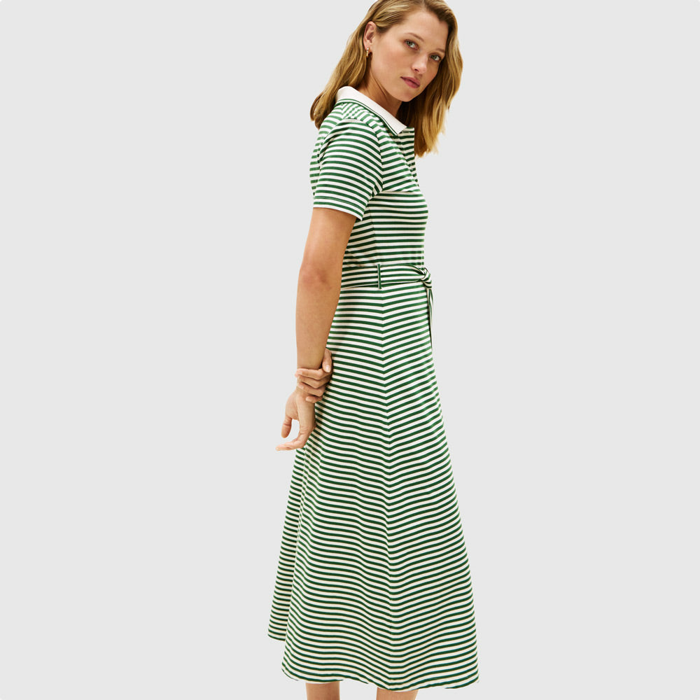 Tipping Golfer Dress - Olive