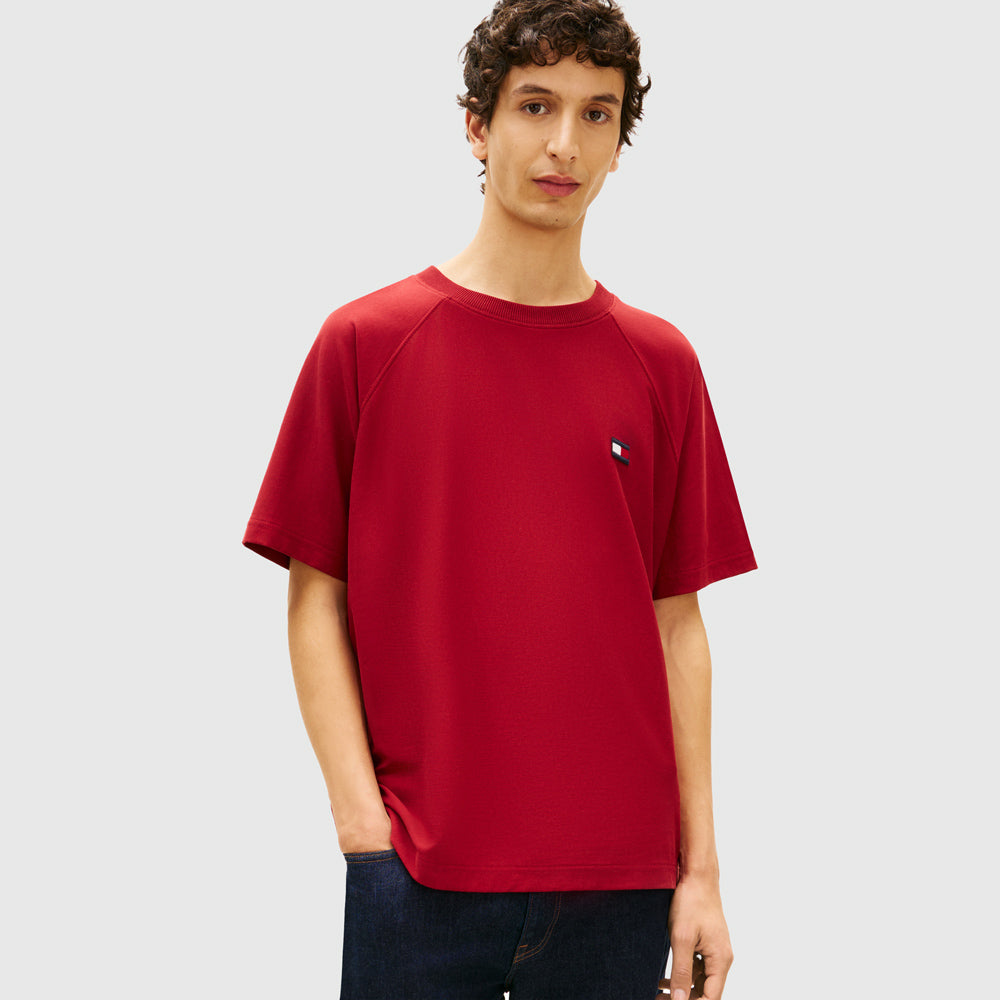 Tommy Hilfiger Flag T- Shirt - Red |ThirdBaseUrban