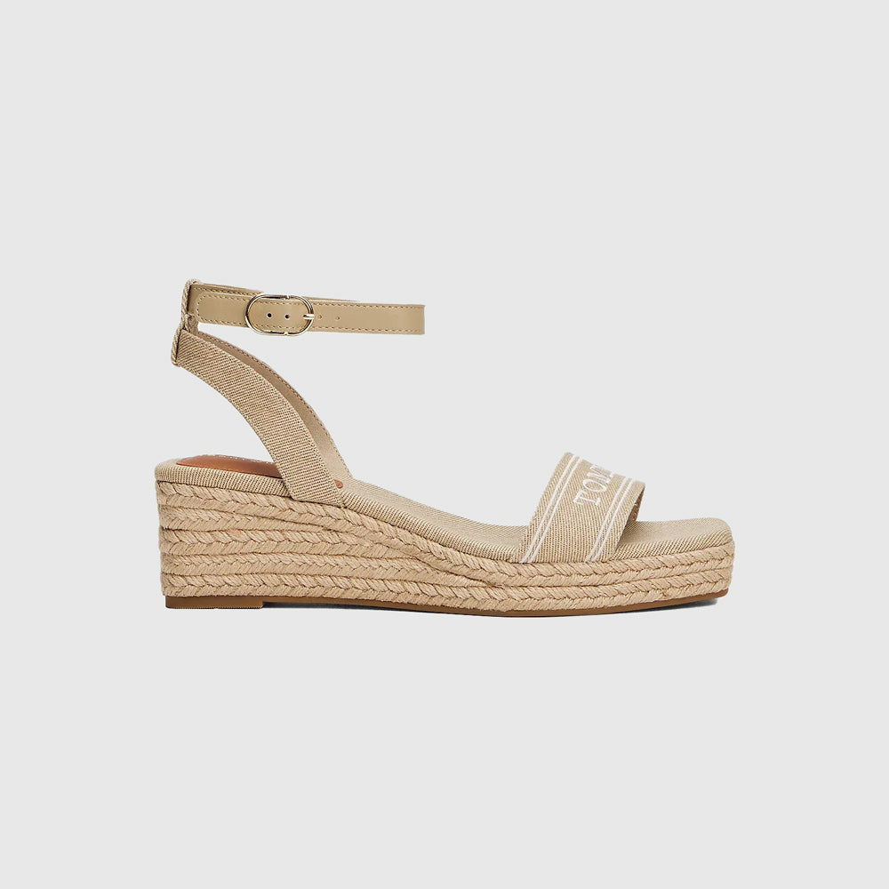 Tommy Hilfiger Espadrille Wedge - Beige |ThirdBaseUrban