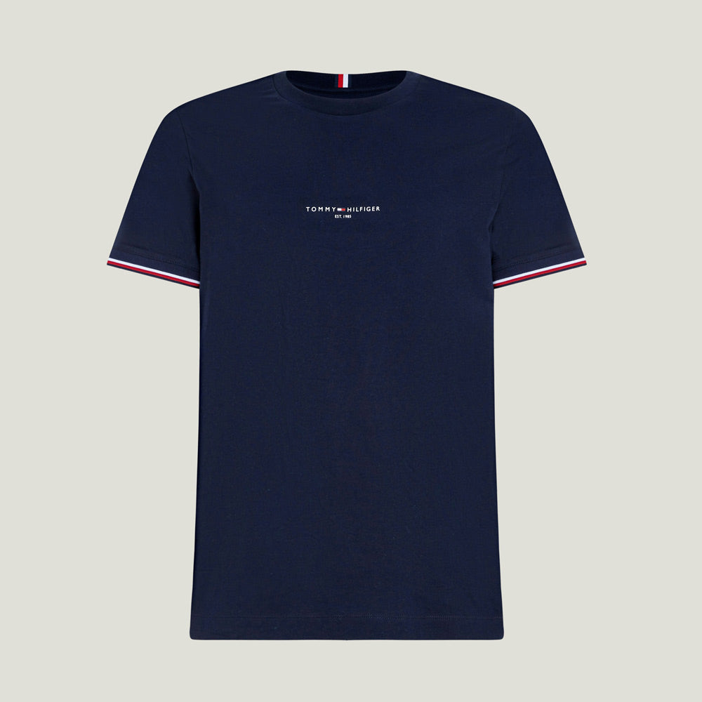 Logo Tipped T-shirt - Navy