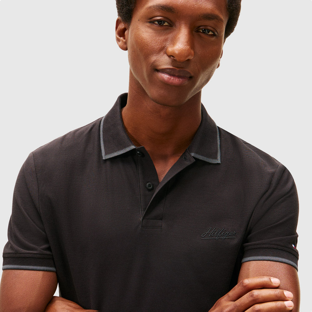 Logo Regular Golfer - Black