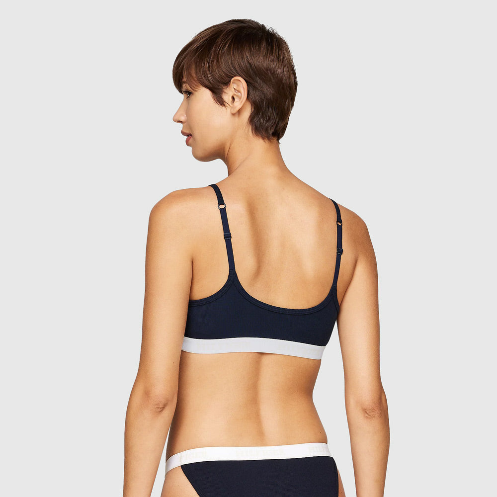 Unlined Bralette - Navy