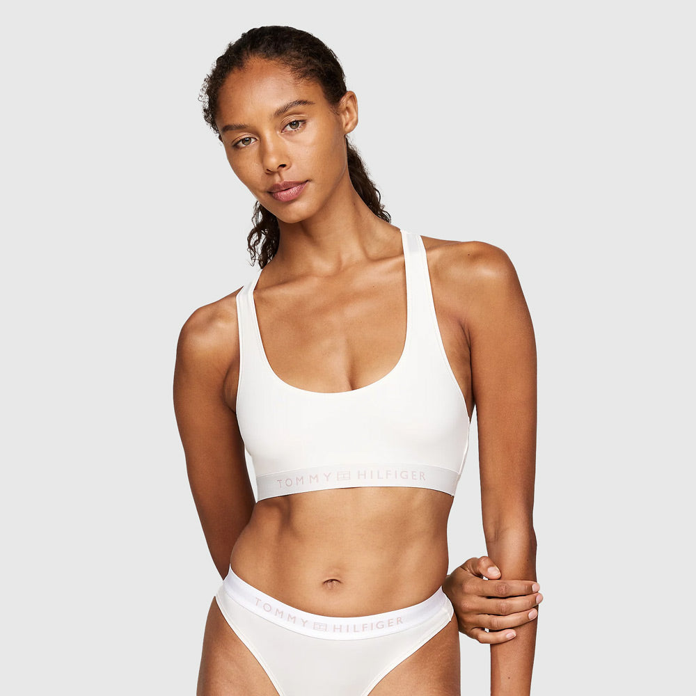 Tommy Hilfiger Unlined Bralette - Ivory |ThirdBaseUrban
